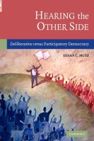 Book cover: "Hearing the Other Side: Deliberative versus Participatory Democracy."