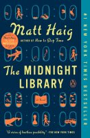 Book cover: "The Midnight Library."