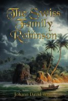 Book cover: "The Swiss Family Robinson."