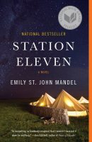 Book cover: "Station Eleven."