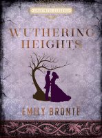 Book cover: "Wuthering Heights."