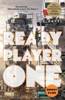 Book cover: "Ready Player One."