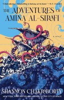 Book cover: "The Adventures of Amina Al-Sirafi."
