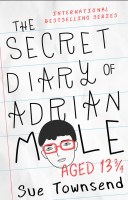 Book cover: "The Secret Diary of Adrian Mole, Aged 13¾."