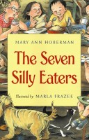 Book cover: "The Seven Silly Eaters."