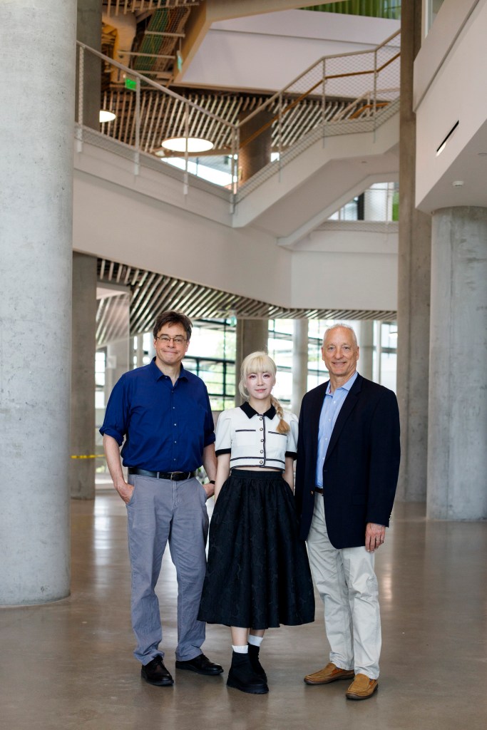 Headshot in Michael Puett, Queenie Luo, and Michael D. Smith.