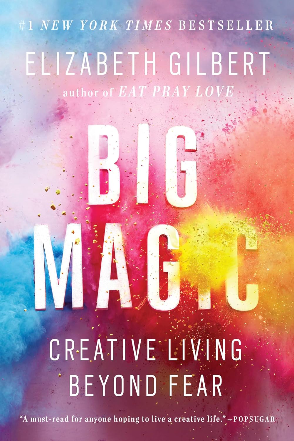 Book cover: "Big Magic."