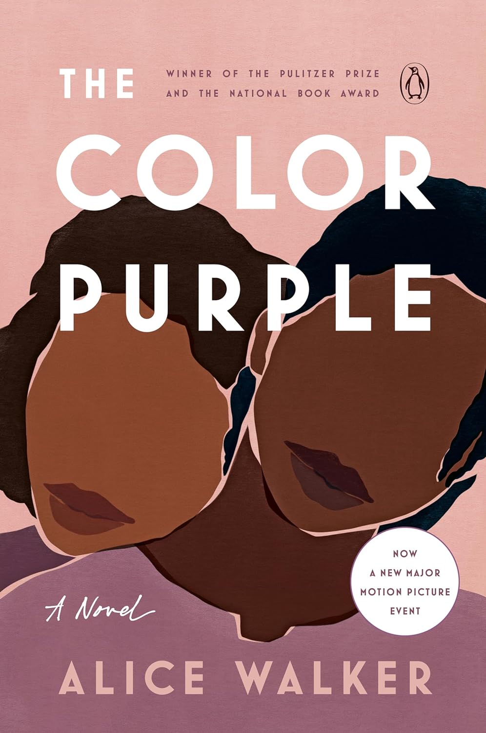 Book cover: "The Color Purple."
