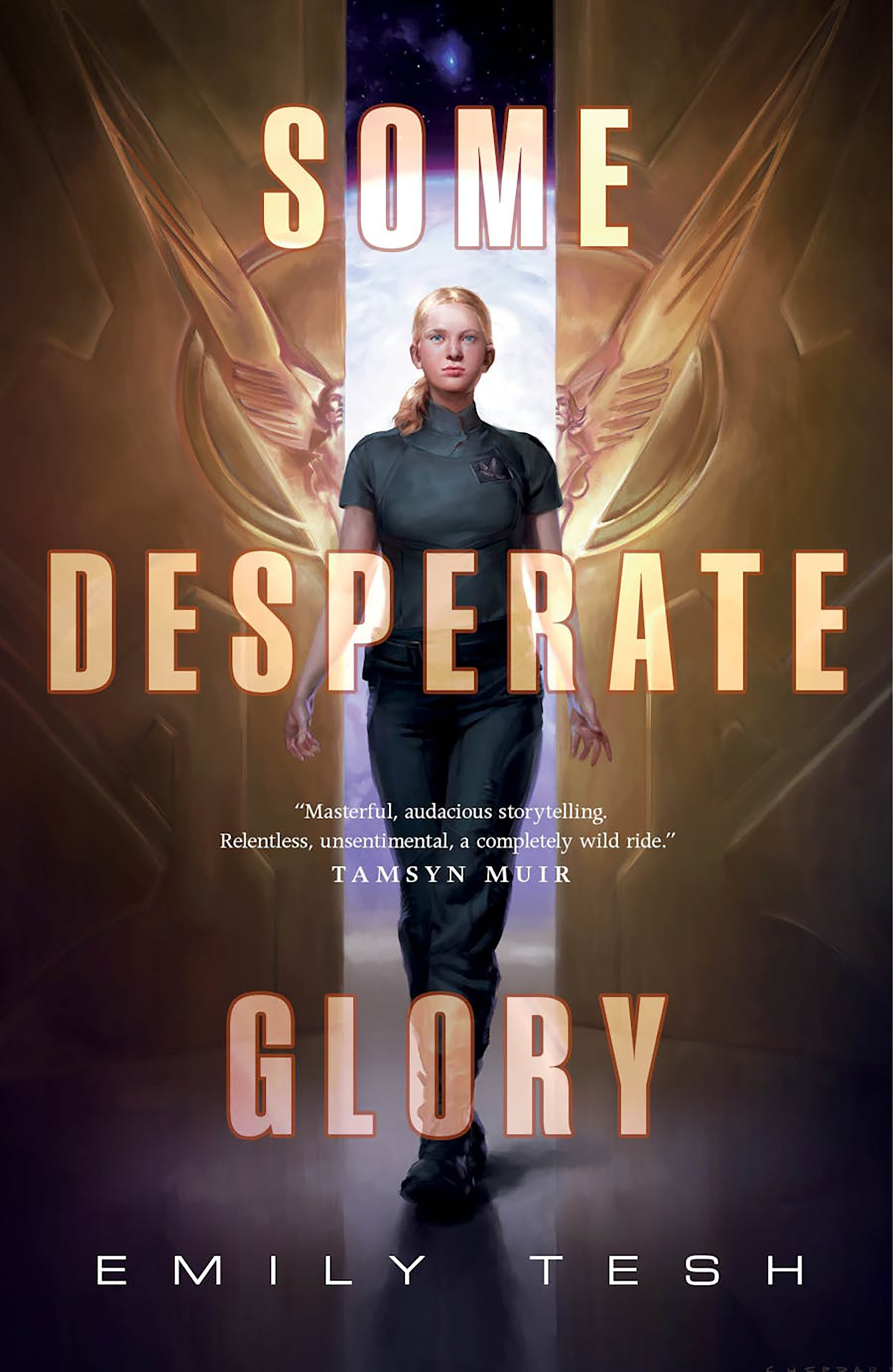 Book cover: "Some Desperate Glory."