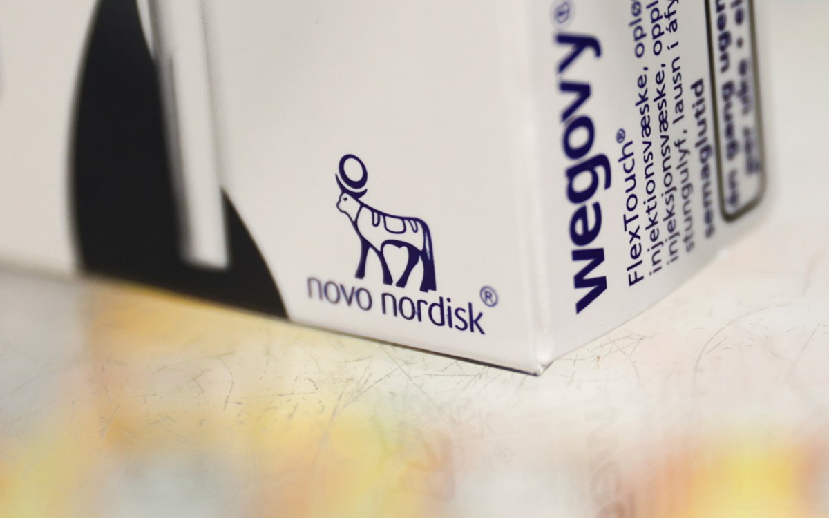 Box of Novo Nordisk Wegovy.