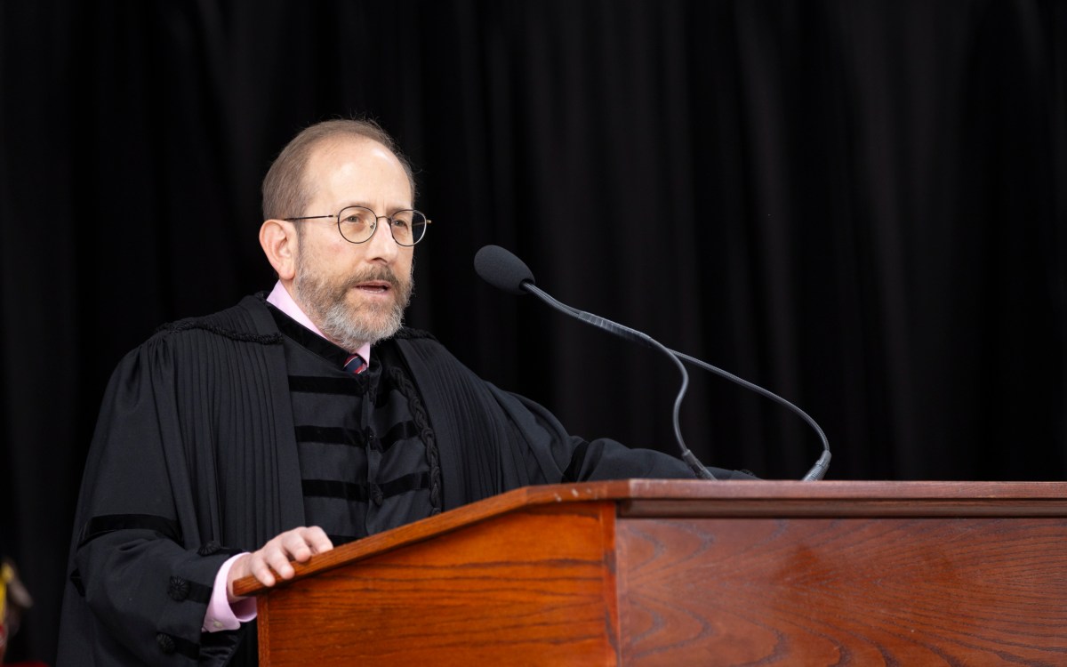 Harvard President Alan Garber.