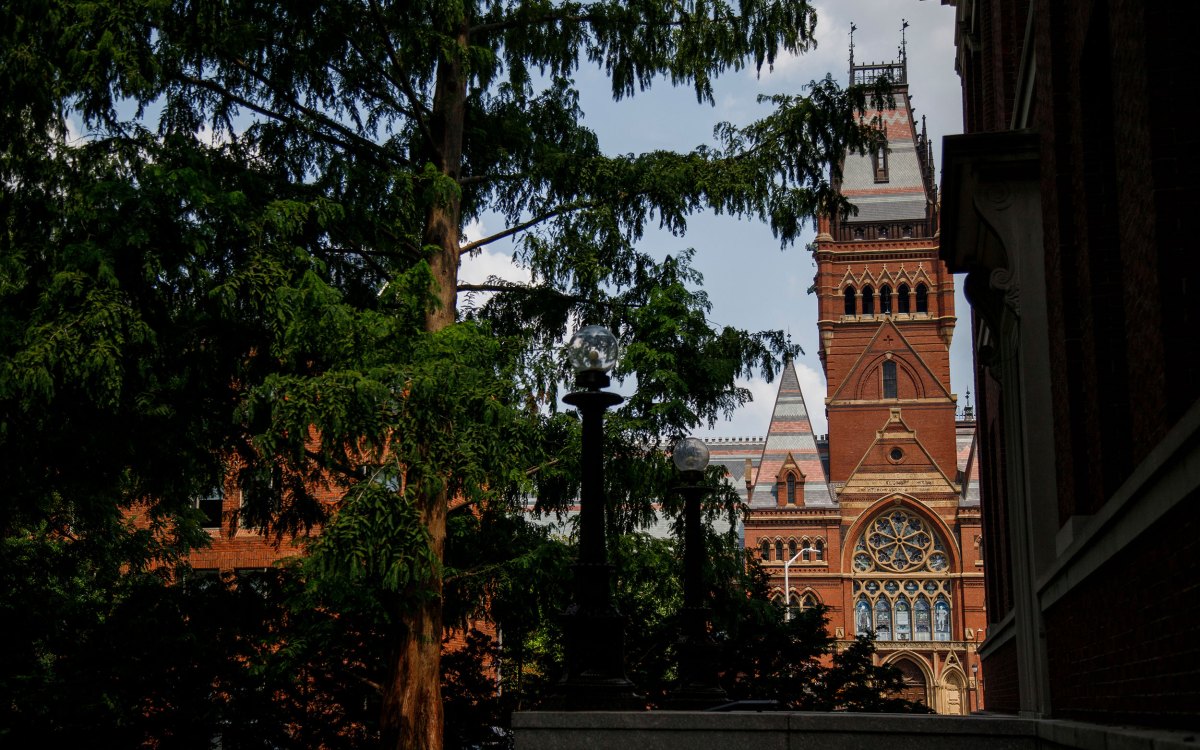 The tower of Memorial Hall.