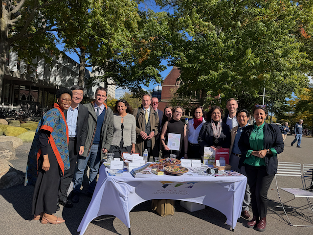 Global office directors gather on campus.