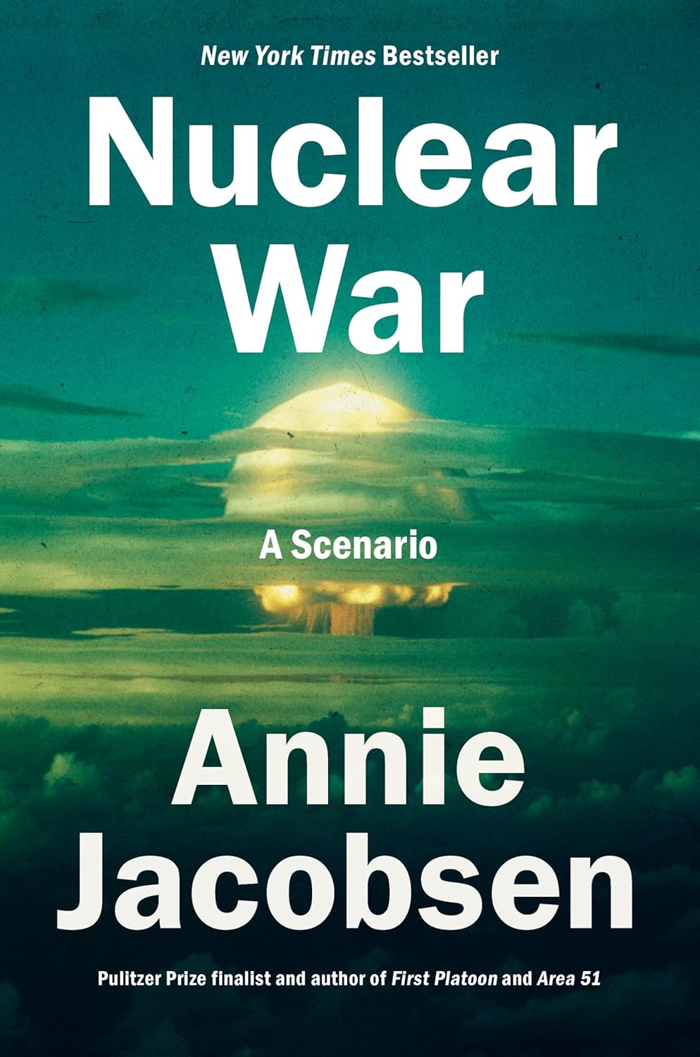 Book Cover: "Nuclear War: A Scenario".