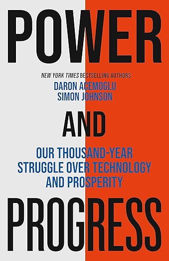 Book Cover: “Power and Progress."