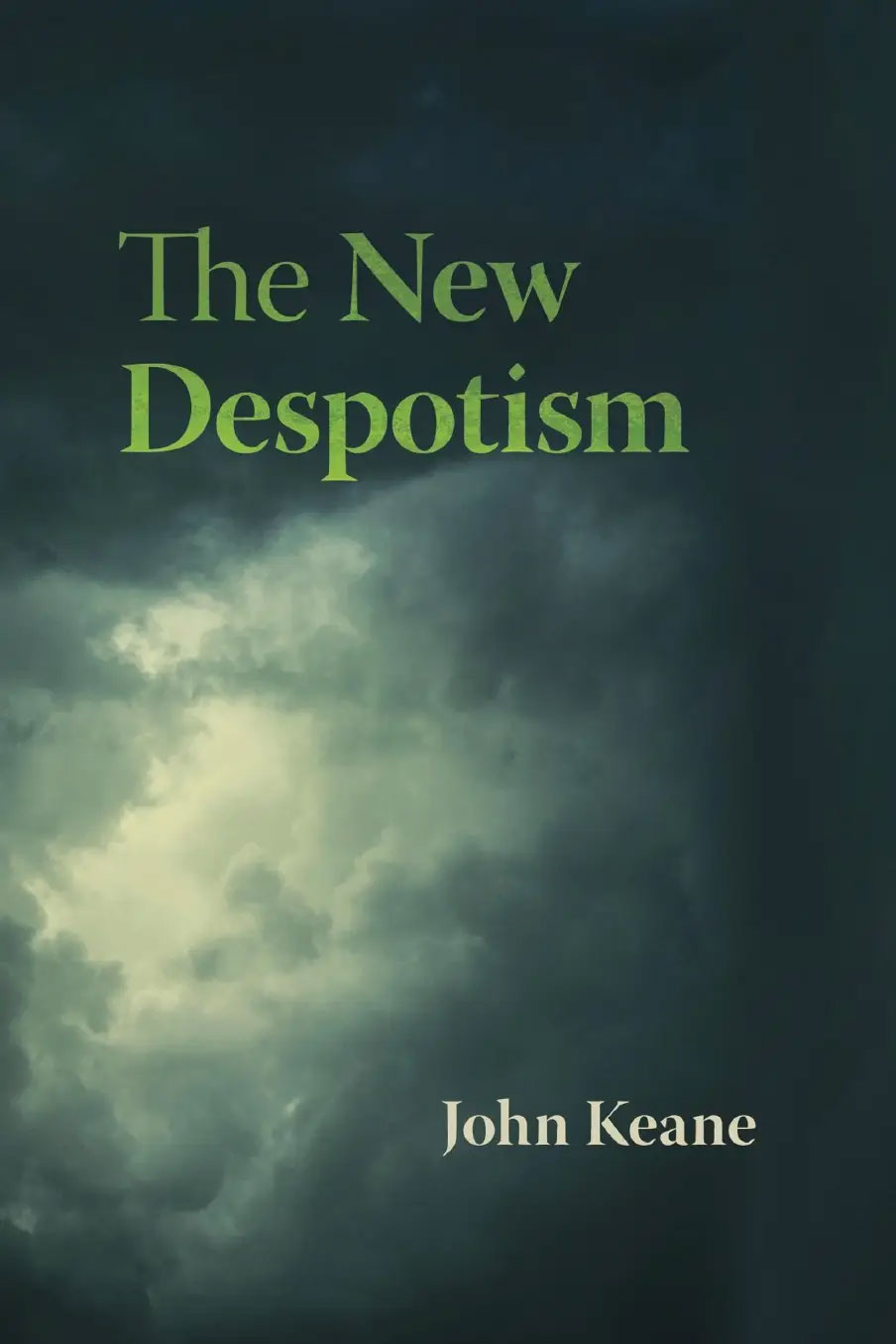 Book cover: “The New Despotism.”