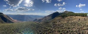 The Barberton Greenstone Belt in South Africa.