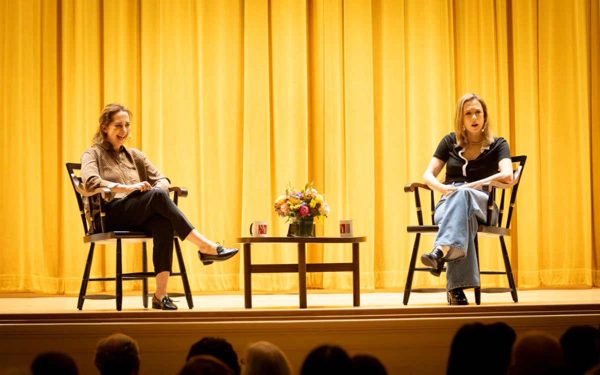 Bess Kalb (left) and Iliza Shlesinger.