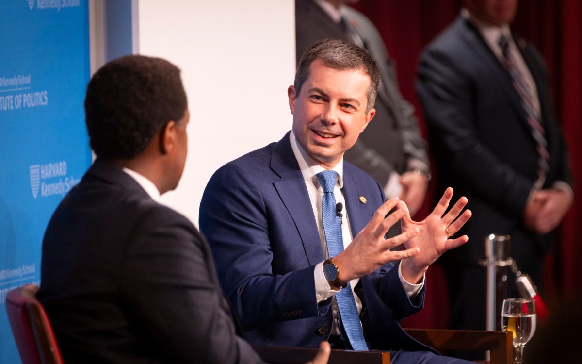 Setti Warren (left) and Pete Buttigieg.