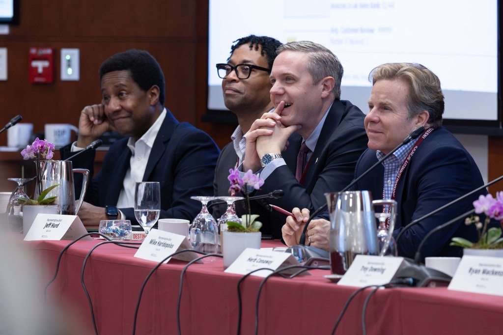 New members of Congress attending a 3-day briefing at the Kennedy Schol