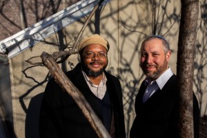 Imam Khalil Abdur-Rashid and Rabbi Getzel Davis.