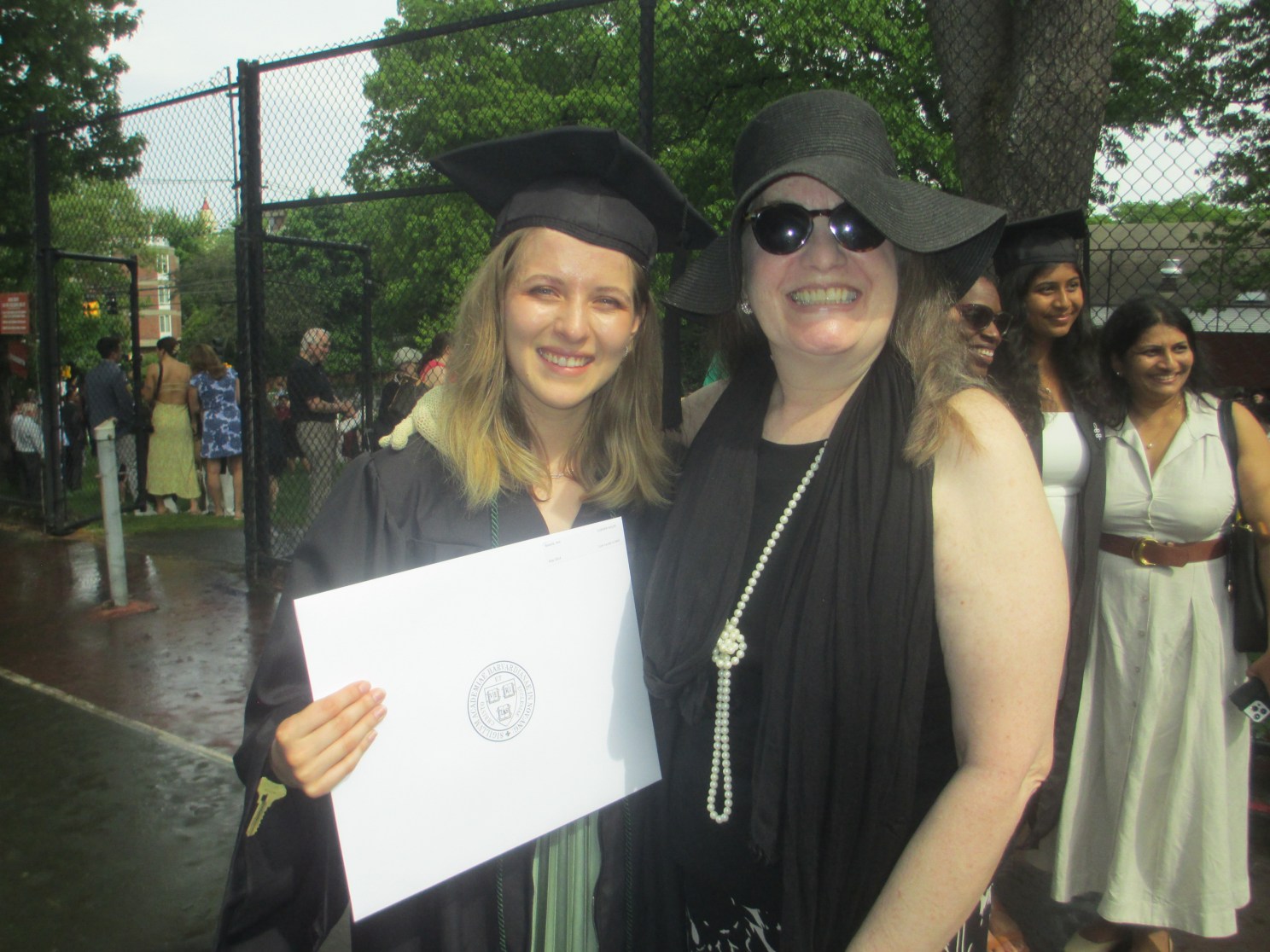 Maura Gallagher (right) and Ana Breznik.