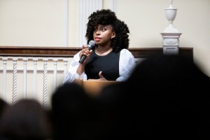 Chimamanda Ngozi Adichie.