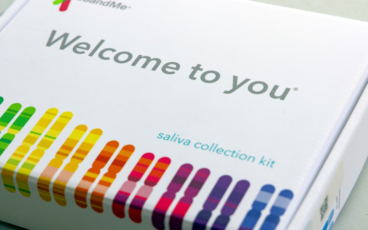 A 23andMe kit.