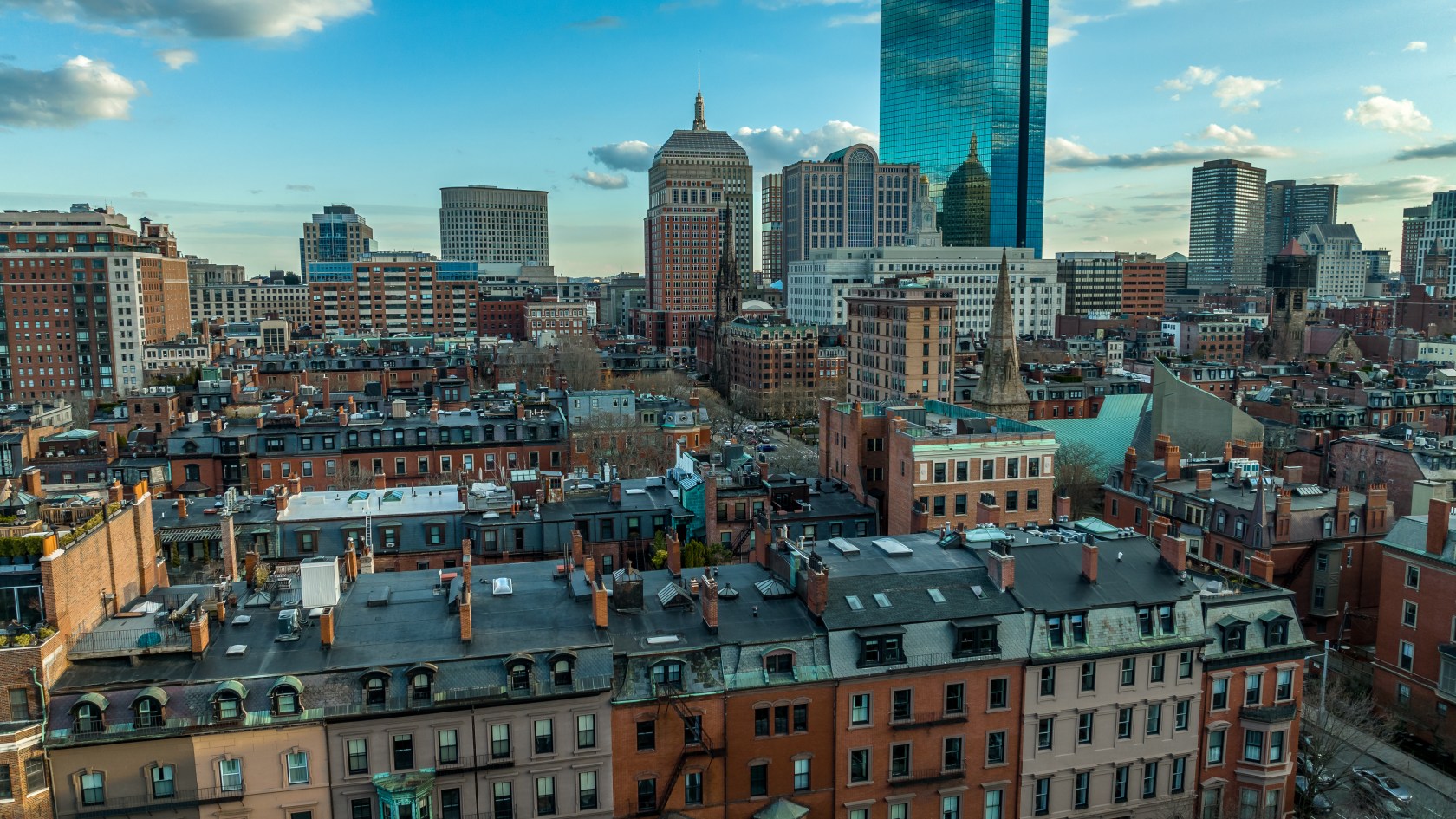 apartment buildings in Boston