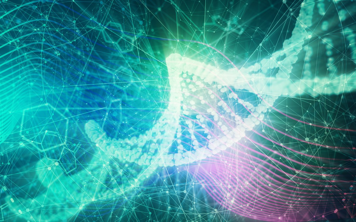 Abstract science stock image.