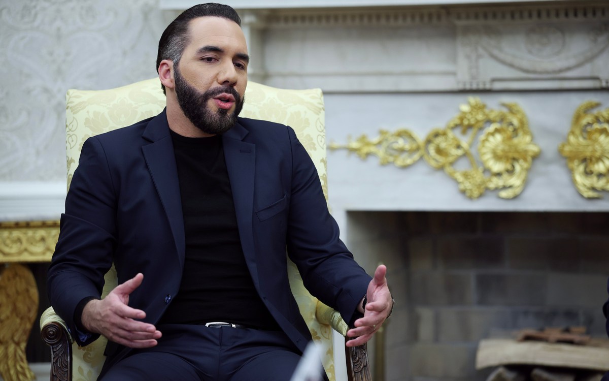 Nayib Bukele.