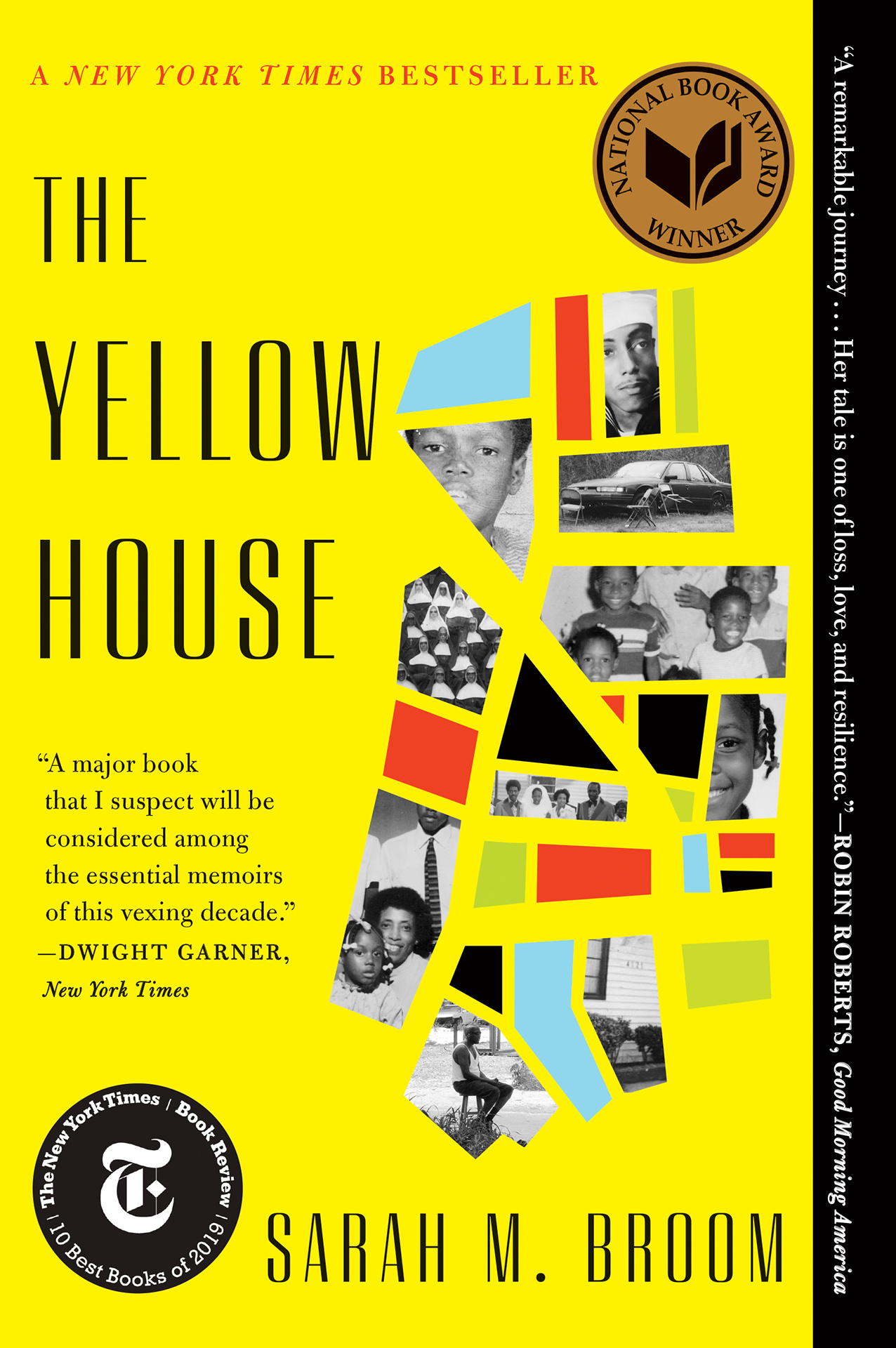 Book cover: "The Yellow House."