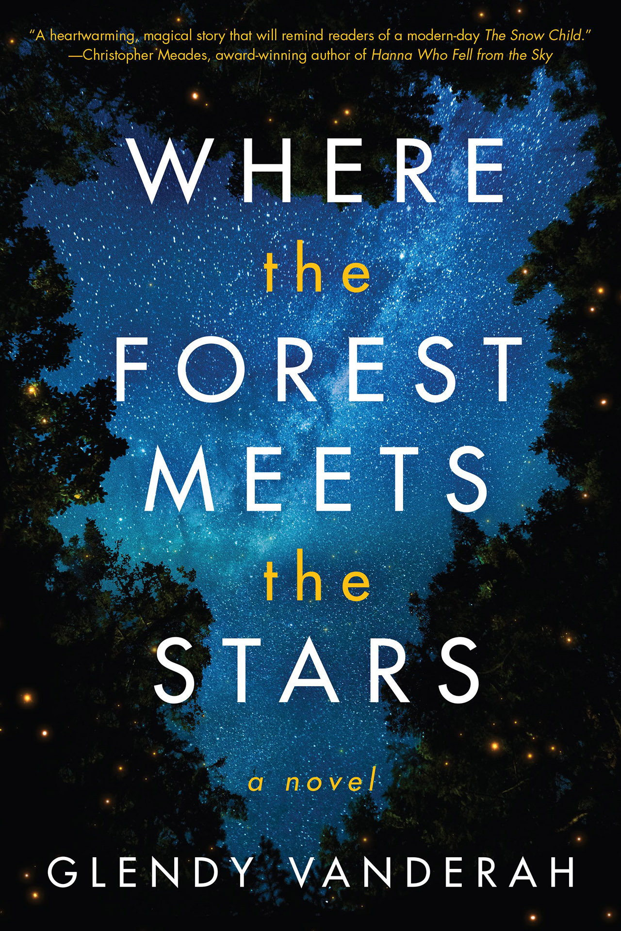 Book cover: "Where the Forest Meets the Stars."