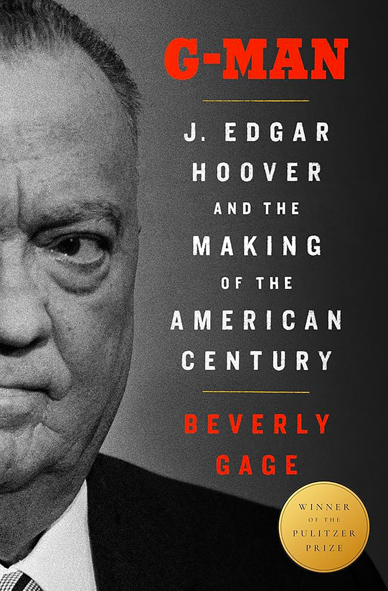 Book cover: "G-Man."