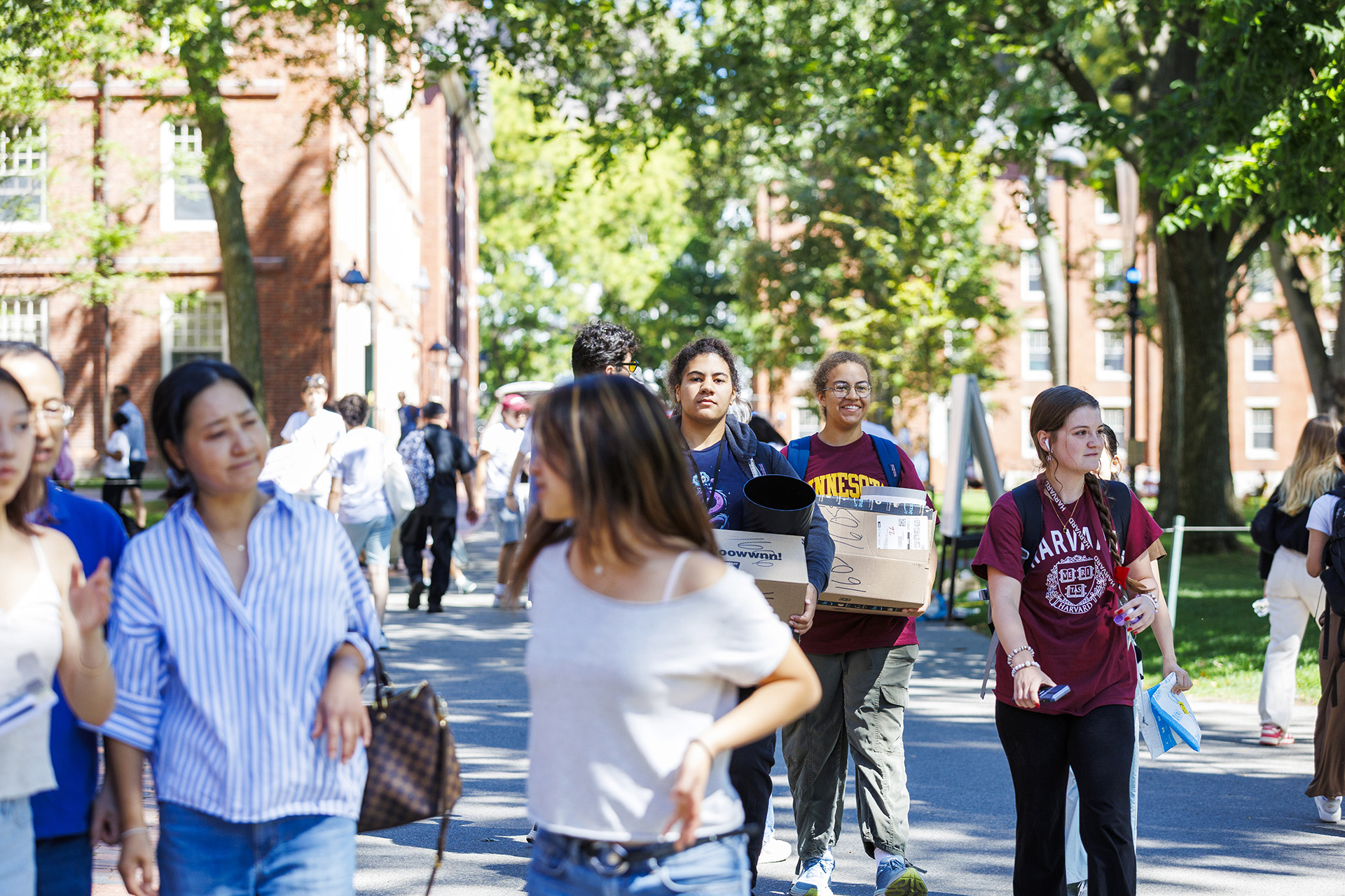'We're so happy to have you here' - Harvard Gazette