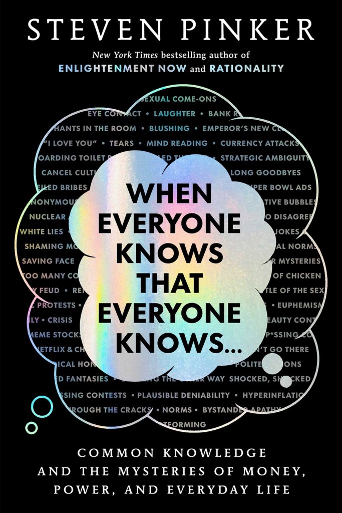 Steven Pinker's BOok Cover When Everyone...