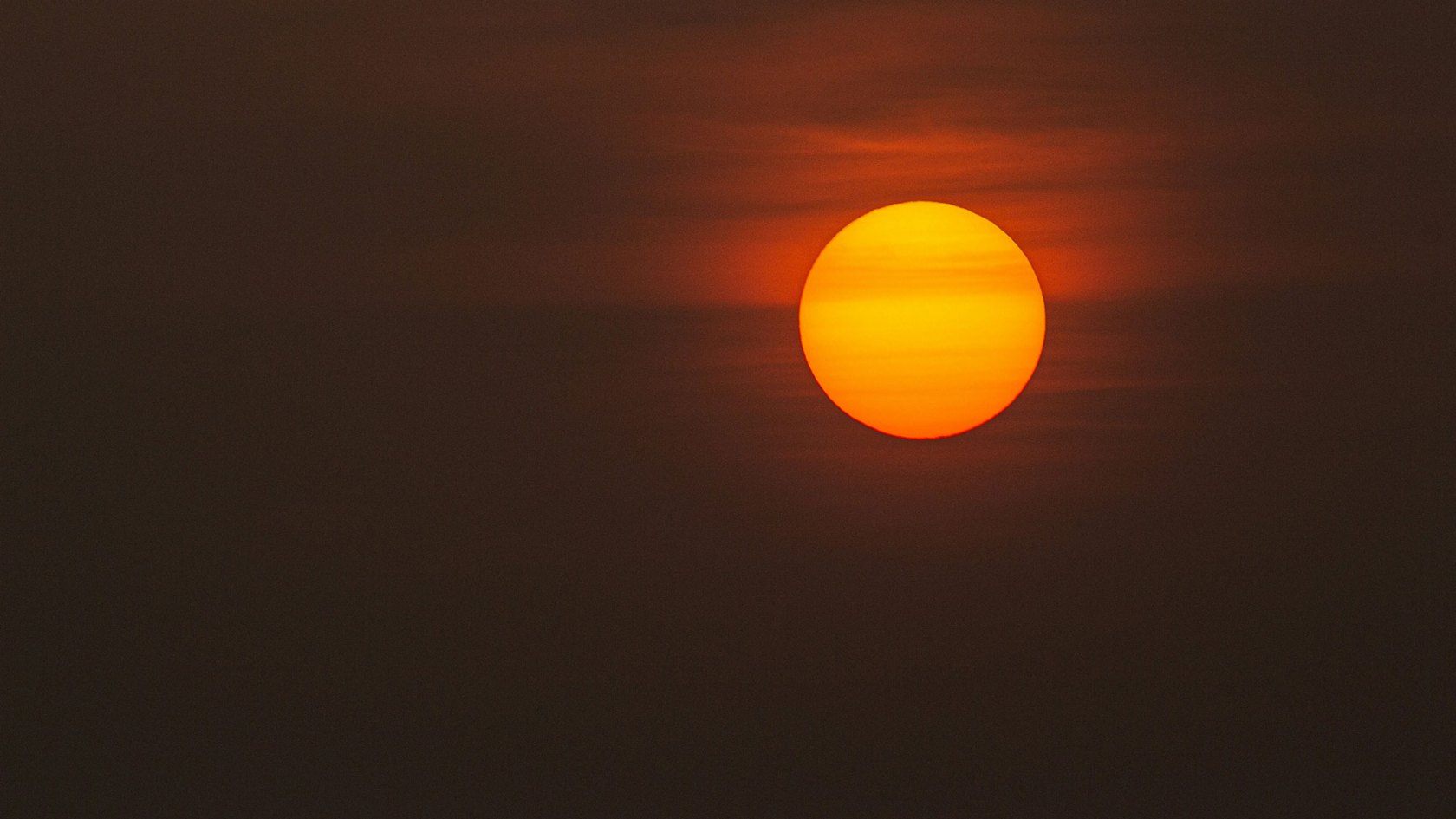 Large image of the sun.