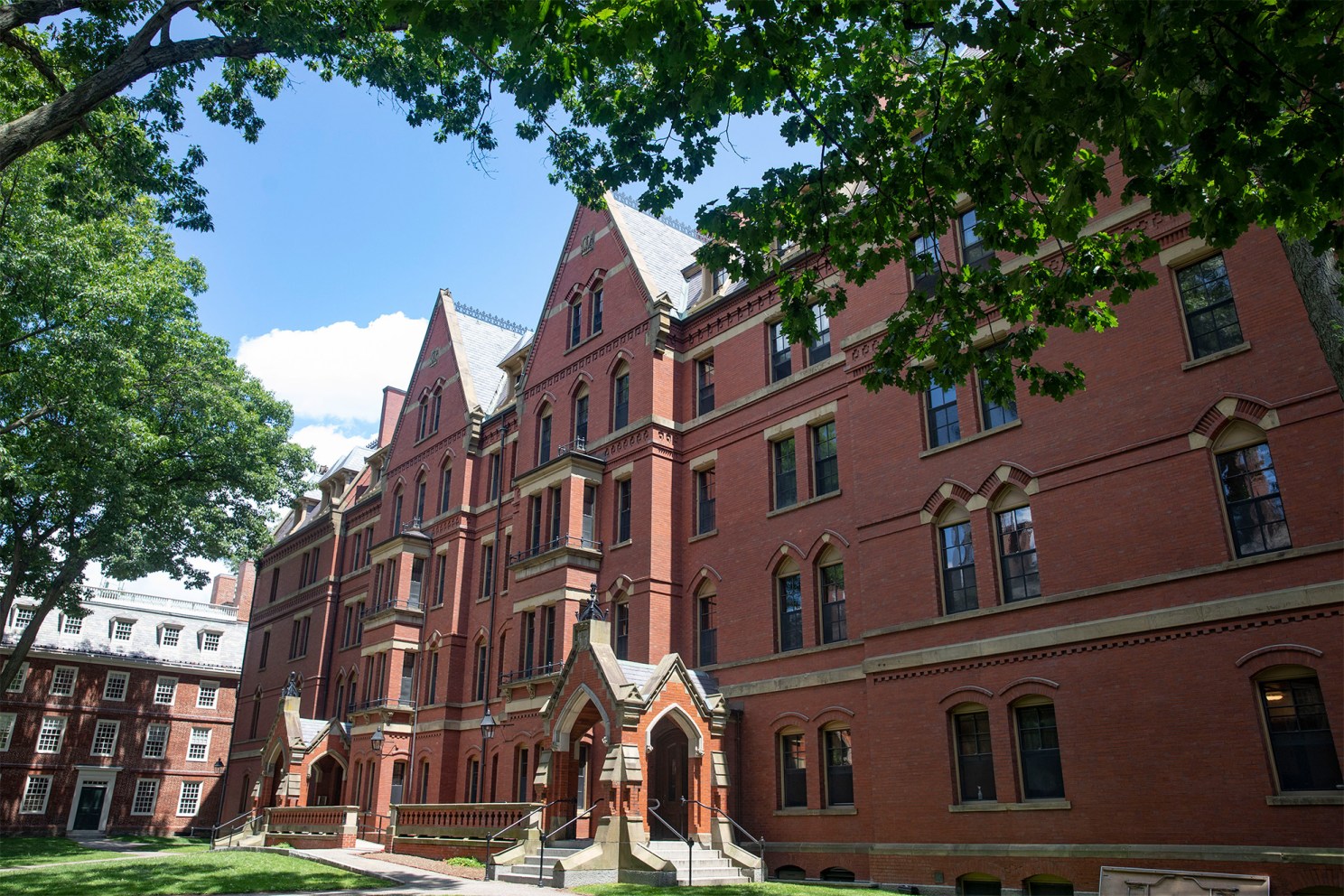 Matthews Hall in Harvard Yard