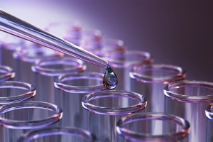 Glass Pipette and Test Tubes.