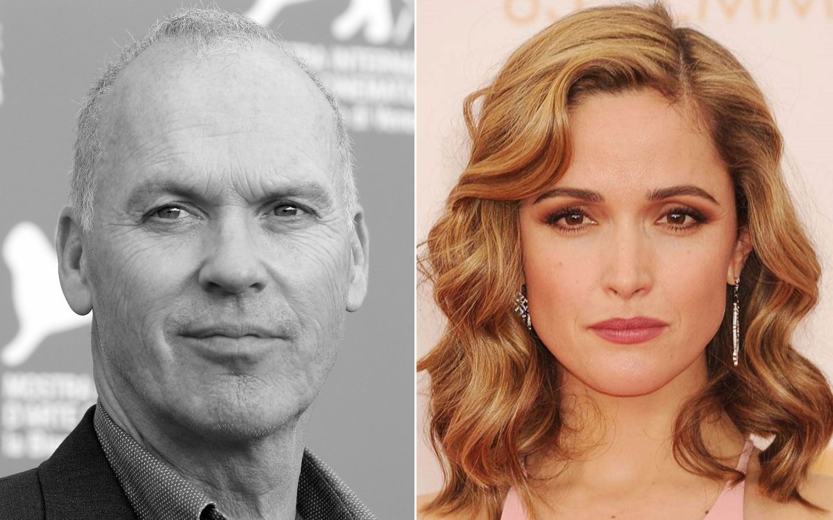 Michael Keaton and Rose Byrne