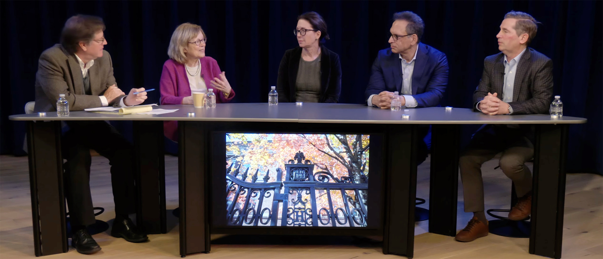 Panelists discuss AI in mental health care.