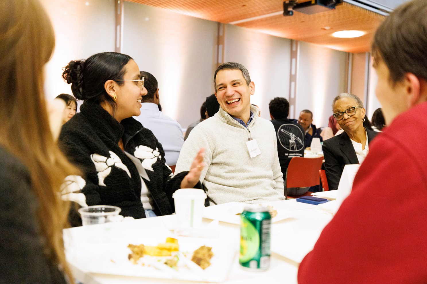 The Rev. Matthew Ichihashi Potts at an interfaith event.
