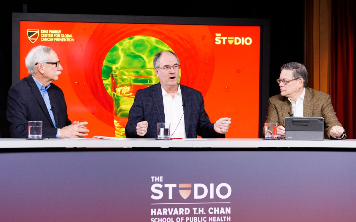 Walter Willett Eric Rimm (center), Timothy Rebbeck.