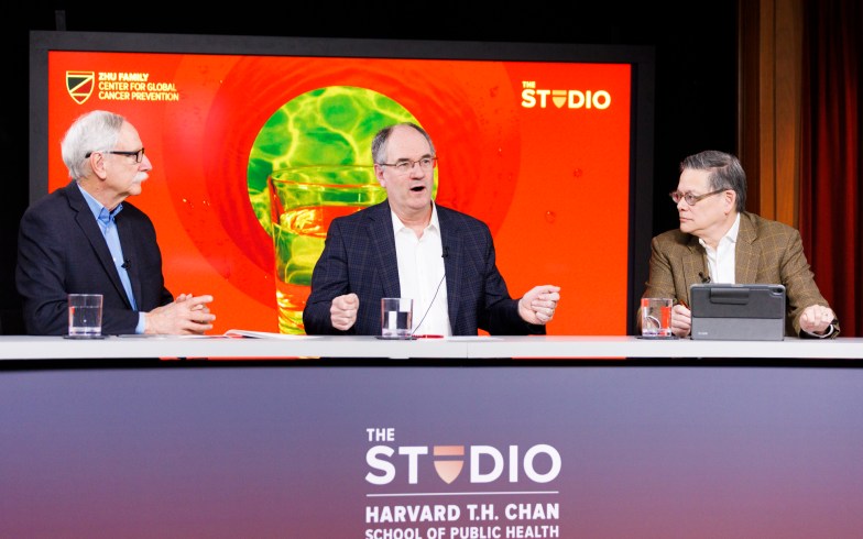 Walter Willett Eric Rimm (center), Timothy Rebbeck.