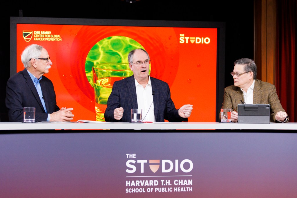 Walter Willett Eric Rimm (center), Timothy Rebbeck.