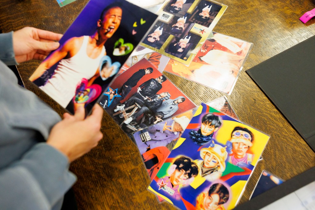 K-pop commericial goods.