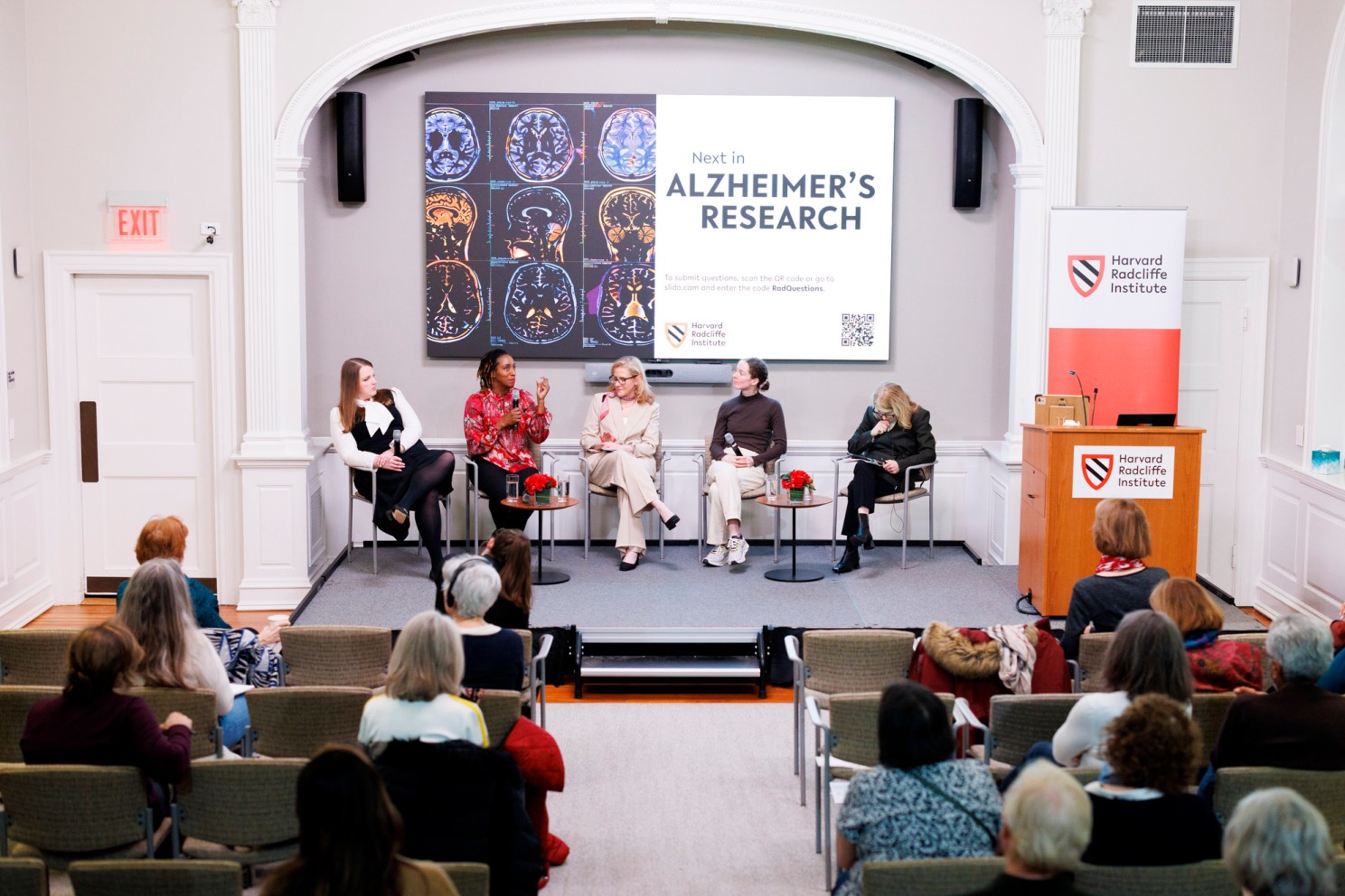 Panel at Radcliffe on Alzheimer's.