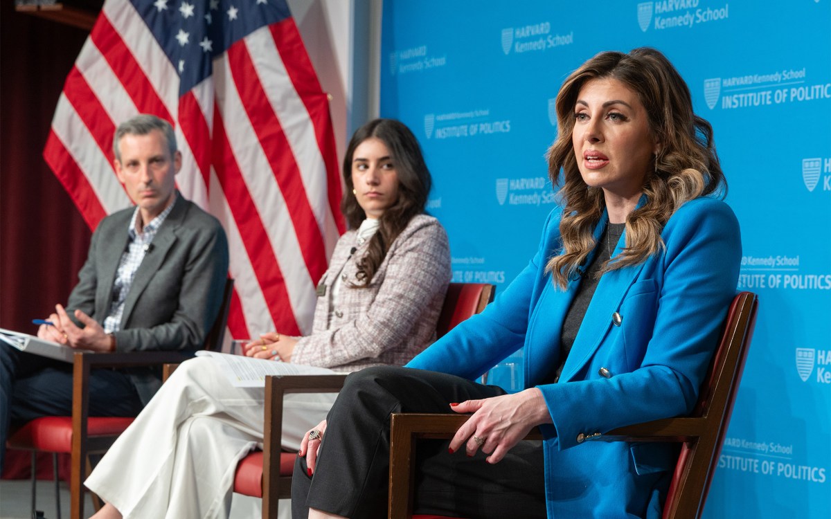 Ned Price, Bahar Moradi, and, Morgan Ortagus.