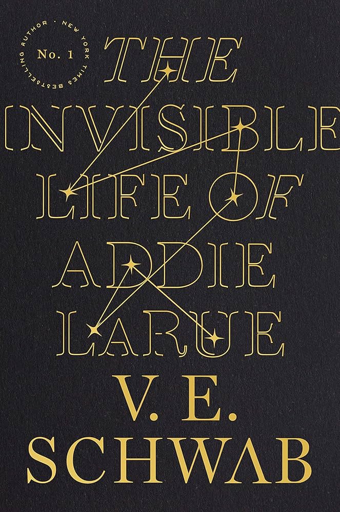 “The Invisible Life of Addie LaRue” book cover