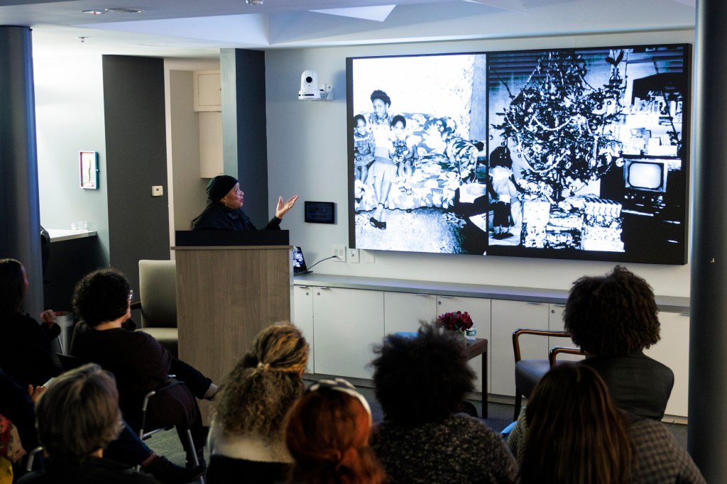 Willis sharing personal photos in her collection.